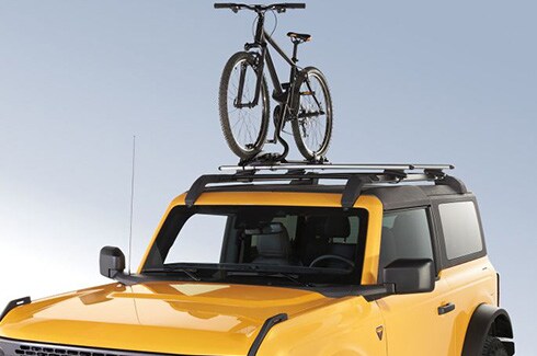 Discover Ford Bronco Accessories in PR, Racks And Carriers By Yakima - Bike Carrier, Roof Mounted W/Lock, Premium